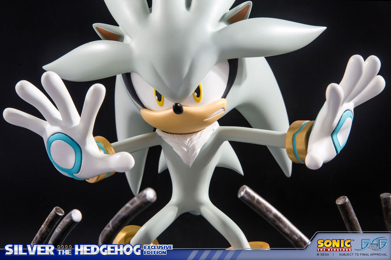 Sonic the Hedgehog - Silver the Hedgehog - Sonic the Hedgehog Modern - Exclusive Edition (First 4 Figures) photo 11