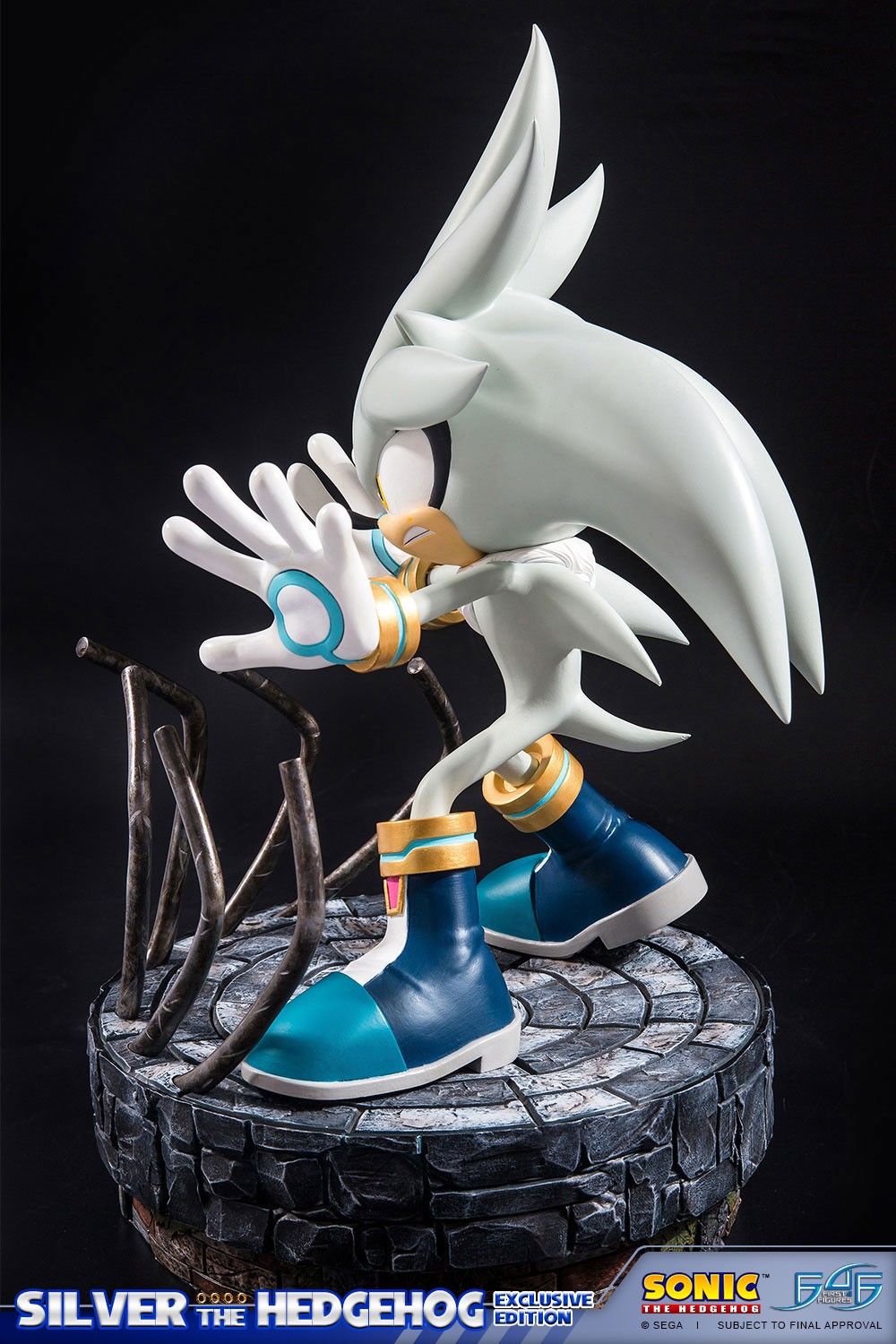 Sonic the Hedgehog - Silver the Hedgehog - Sonic the Hedgehog Modern - Exclusive Edition (First 4 Figures) photo 12