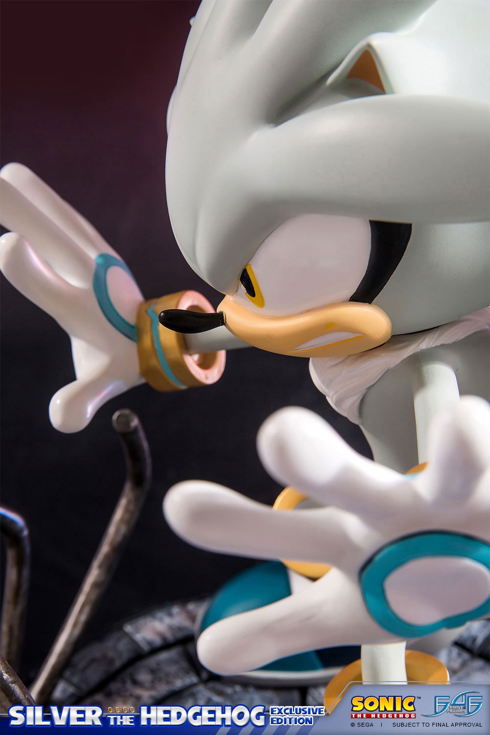 Sonic the Hedgehog - Silver the Hedgehog - Sonic the Hedgehog Modern - Exclusive Edition (First 4 Figures) photo 13