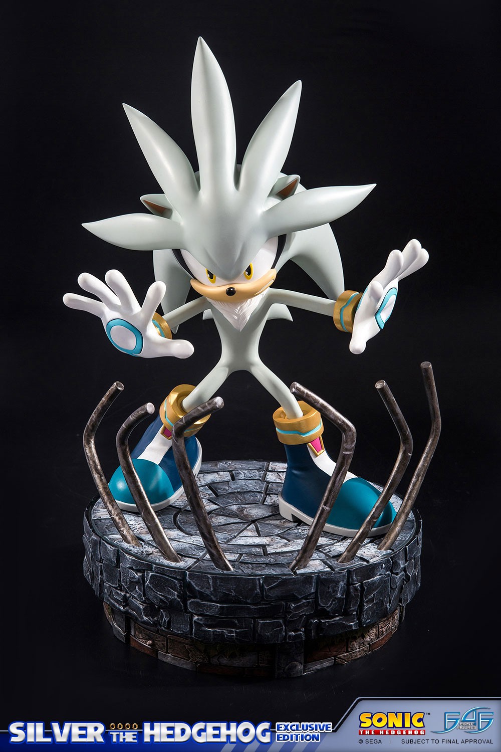 Sonic the Hedgehog - Silver the Hedgehog - Sonic the Hedgehog Modern - Exclusive Edition (First 4 Figures) photo 14