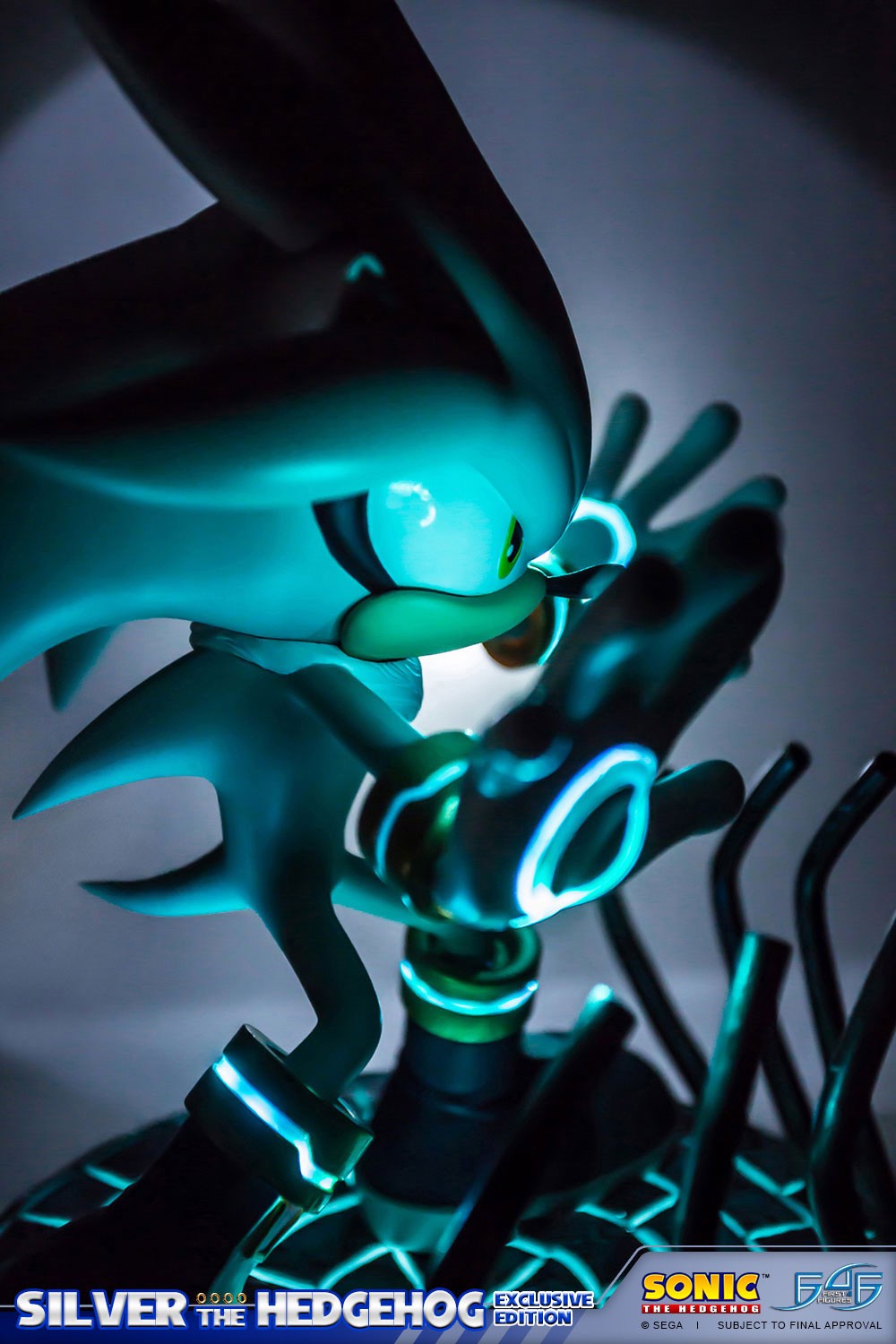 Sonic the Hedgehog - Silver the Hedgehog - Sonic the Hedgehog Modern - Exclusive Edition (First 4 Figures) photo 18