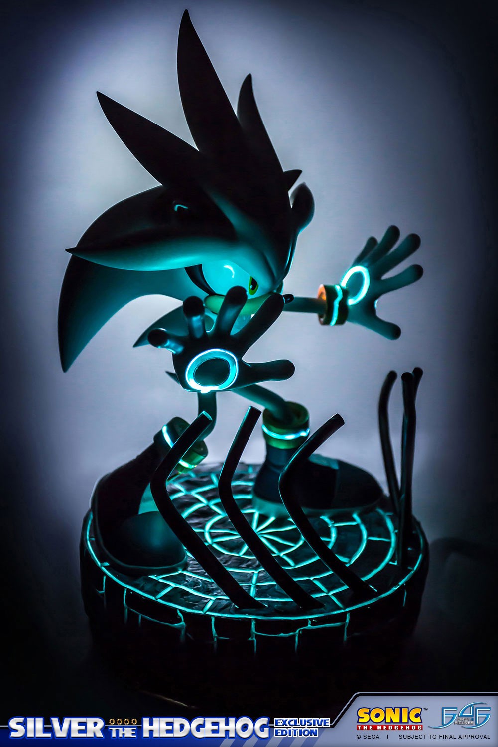 Sonic the Hedgehog - Silver the Hedgehog - Sonic the Hedgehog Modern - Exclusive Edition (First 4 Figures) photo 19