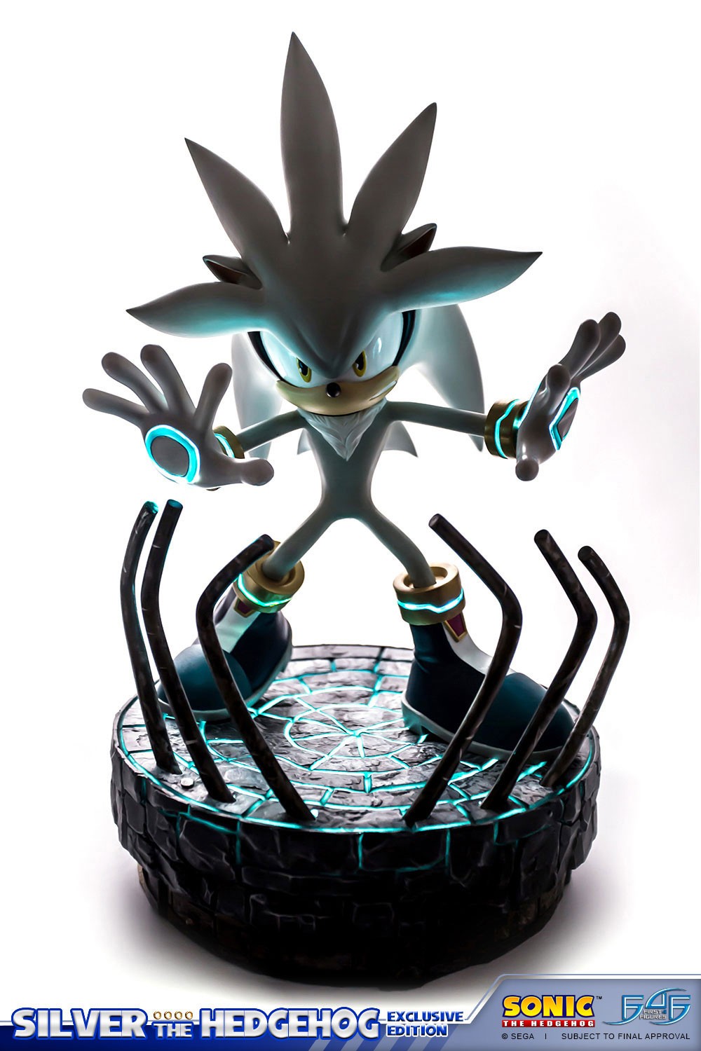 Sonic the Hedgehog - Silver the Hedgehog - Sonic the Hedgehog Modern - Exclusive Edition (First 4 Figures) photo 20