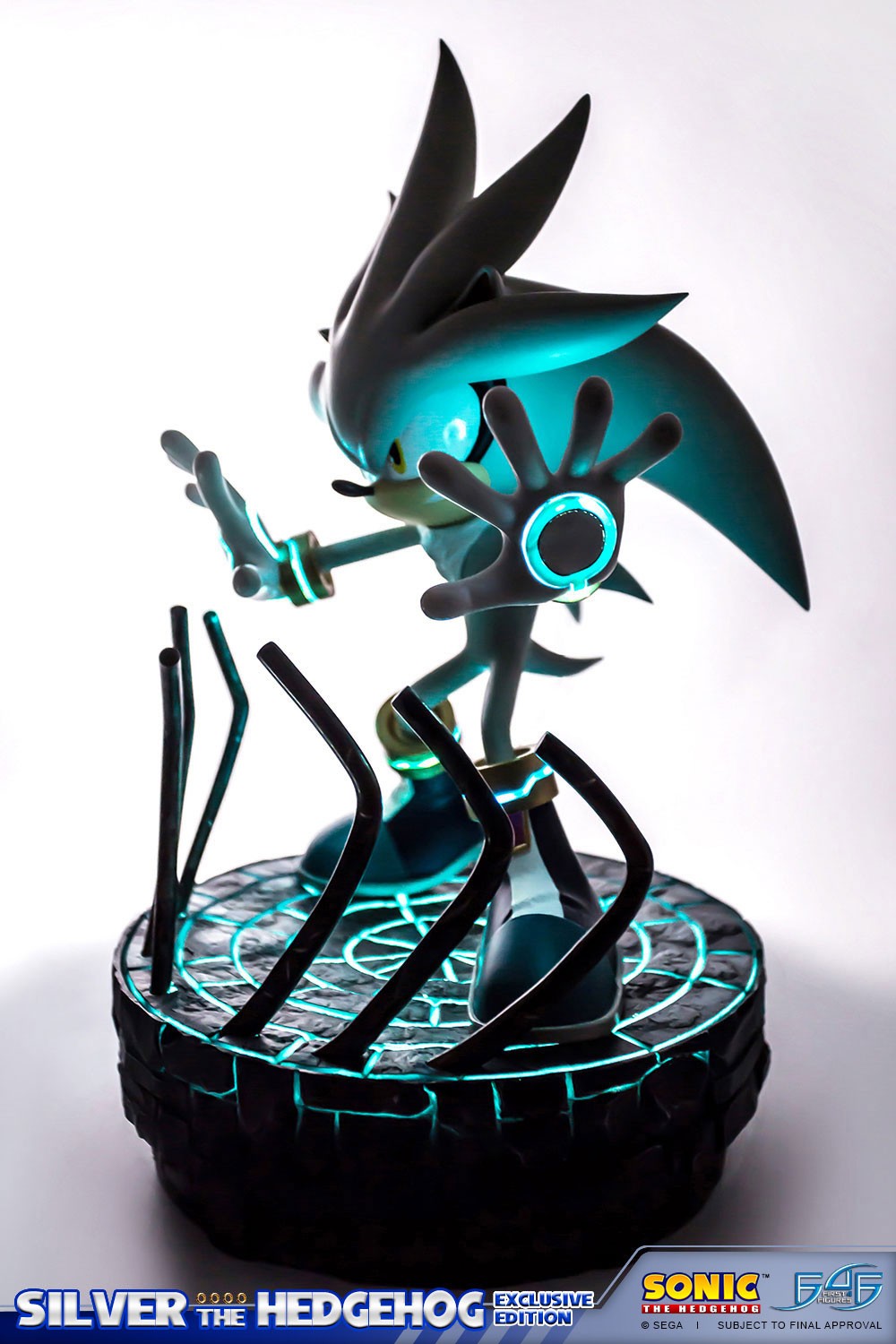 Sonic the Hedgehog - Silver the Hedgehog - Sonic the Hedgehog Modern - Exclusive Edition (First 4 Figures) photo 21
