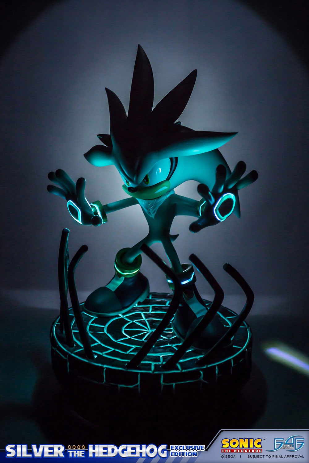 Sonic the Hedgehog - Silver the Hedgehog - Sonic the Hedgehog Modern - Exclusive Edition (First 4 Figures) photo 22