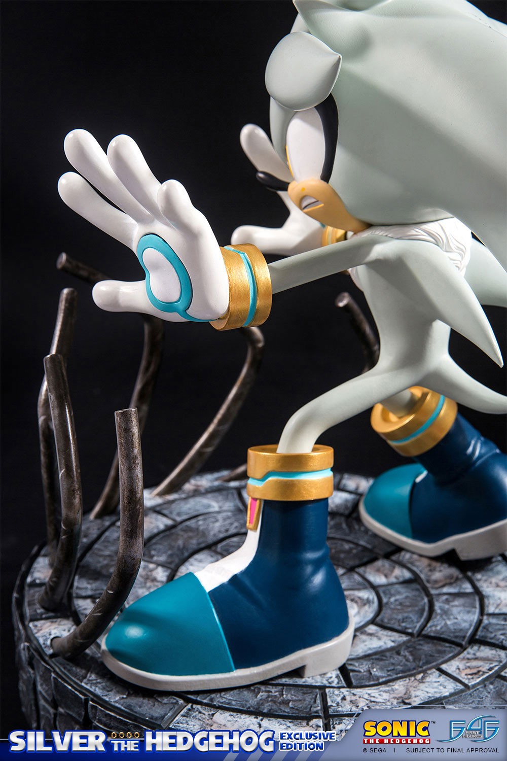 Sonic the Hedgehog - Silver the Hedgehog - Sonic the Hedgehog Modern - Exclusive Edition (First 4 Figures) photo 26