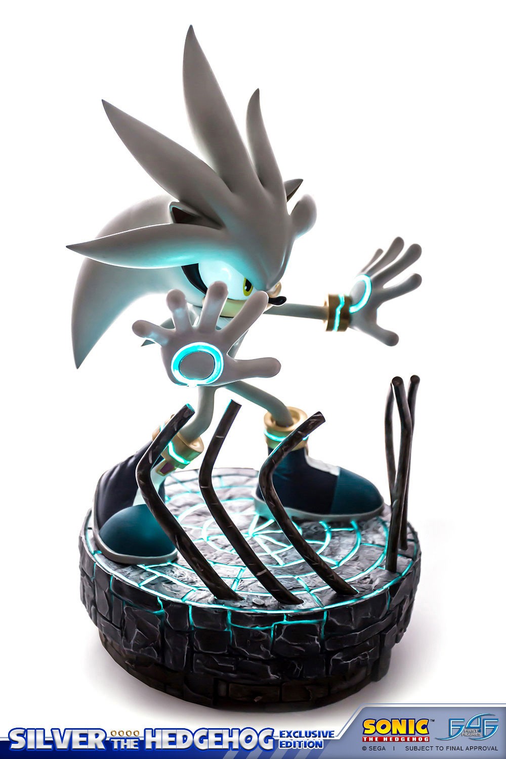 Sonic the Hedgehog - Silver the Hedgehog - Sonic the Hedgehog Modern - Exclusive Edition (First 4 Figures) photo 27