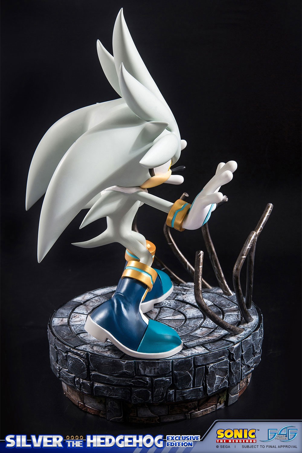 Sonic the Hedgehog - Silver the Hedgehog - Sonic the Hedgehog Modern - Exclusive Edition (First 4 Figures) photo 29