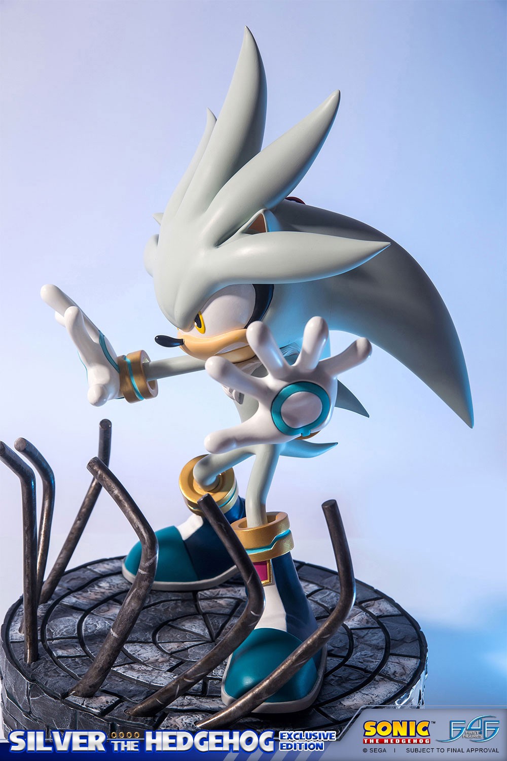 Sonic the Hedgehog - Silver the Hedgehog - Sonic the Hedgehog Modern - Exclusive Edition (First 4 Figures) photo 30