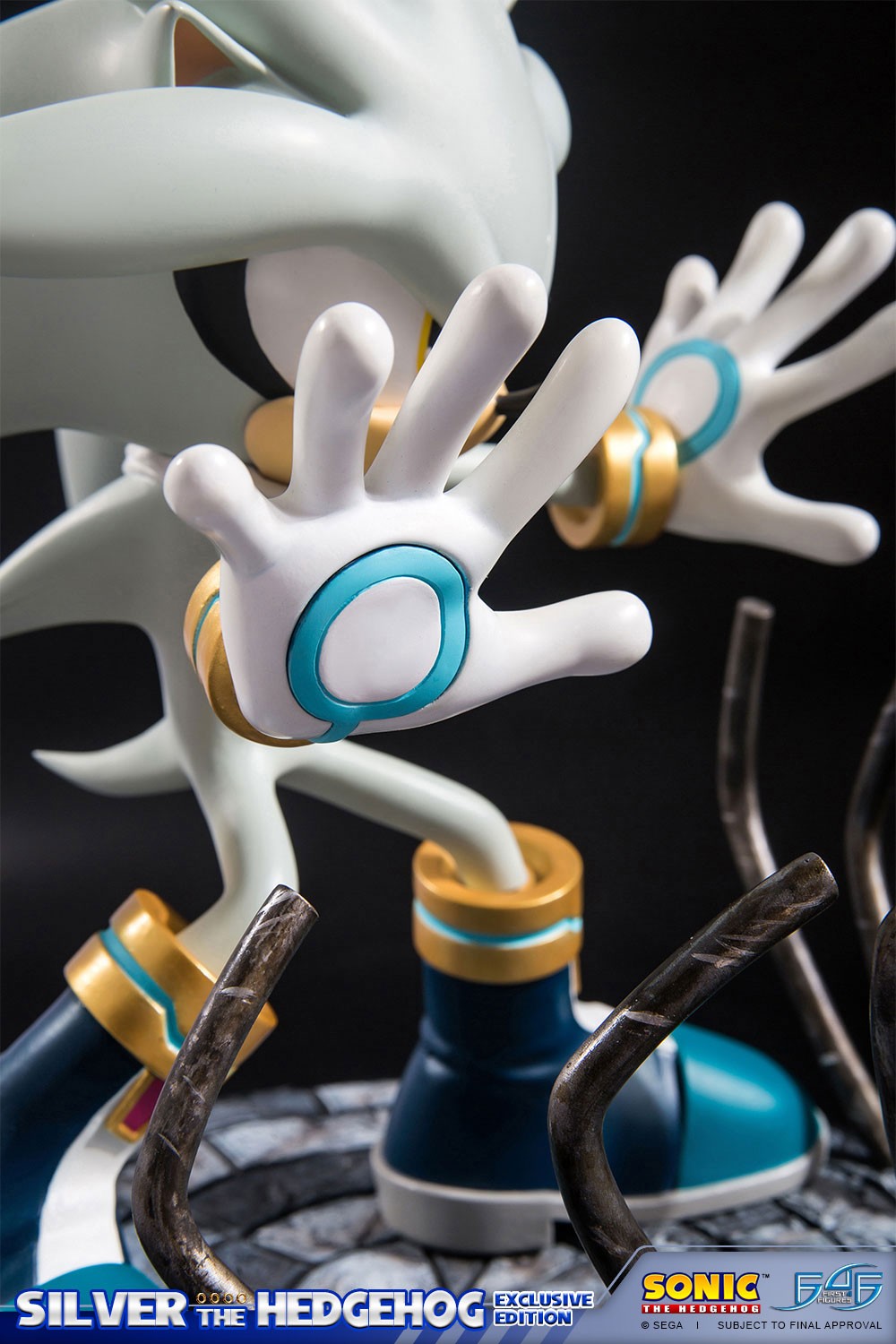 Sonic the Hedgehog - Silver the Hedgehog - Sonic the Hedgehog Modern - Exclusive Edition (First 4 Figures) photo 31