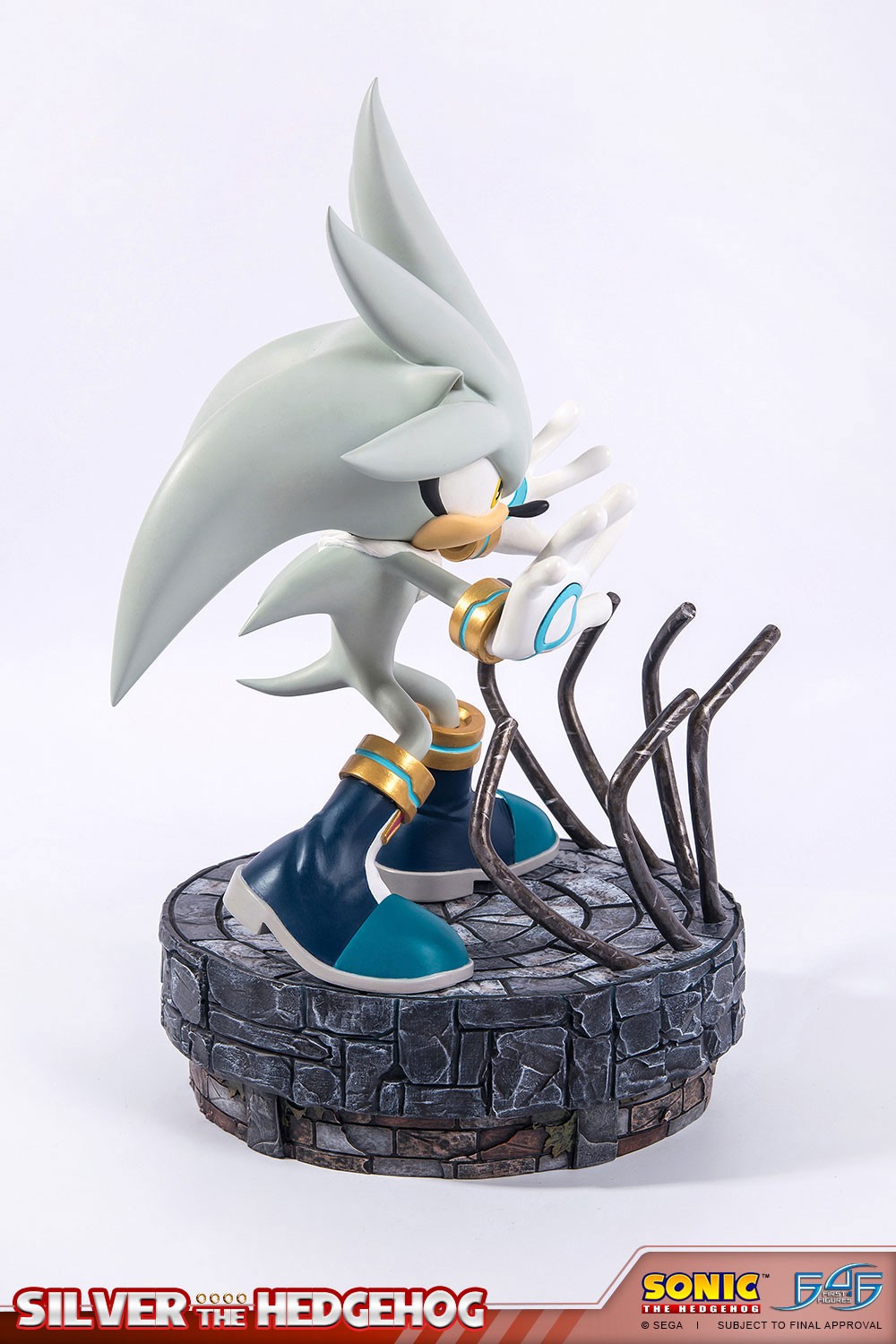 Sonic the Hedgehog - Silver the Hedgehog - Sonic the Hedgehog Modern - Exclusive Edition (First 4 Figures) photo 34