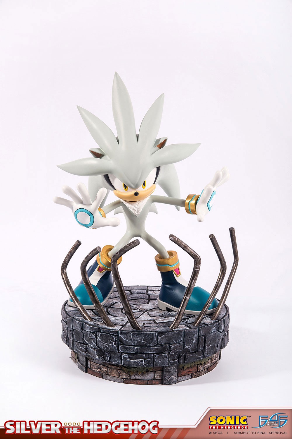 Sonic the Hedgehog - Silver the Hedgehog - Sonic the Hedgehog Modern - Exclusive Edition (First 4 Figures) photo 45