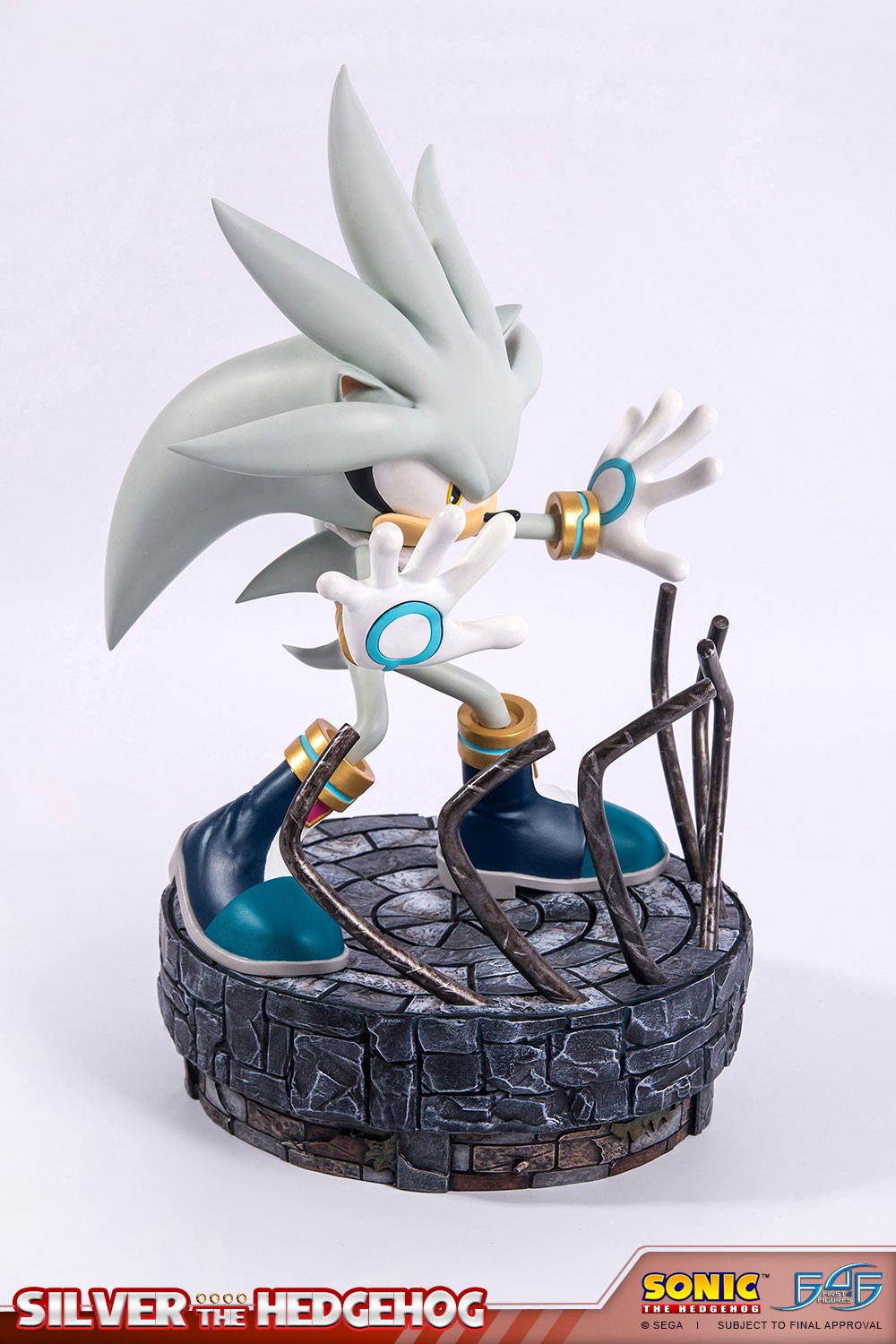 Sonic the Hedgehog - Silver the Hedgehog - Sonic the Hedgehog Modern - Exclusive Edition (First 4 Figures) photo 51