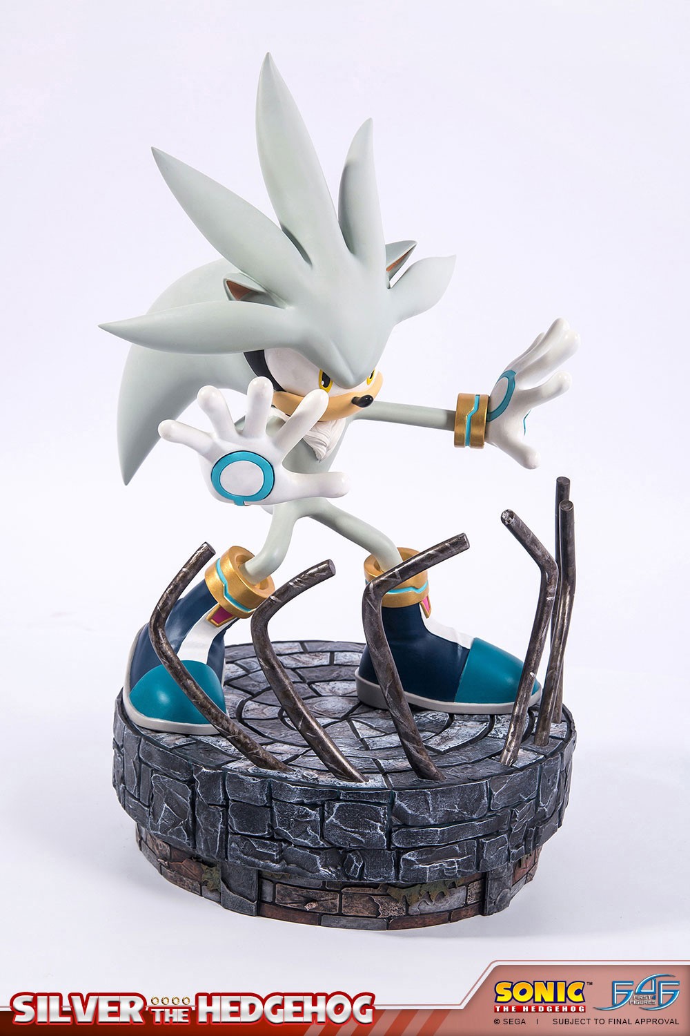 Sonic the Hedgehog - Silver the Hedgehog - Sonic the Hedgehog Modern - Exclusive Edition (First 4 Figures) photo 52