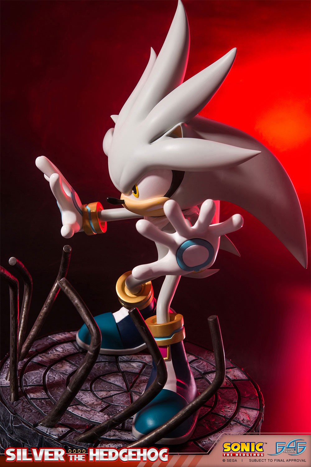 Sonic the Hedgehog - Silver the Hedgehog - Sonic the Hedgehog Modern - Exclusive Edition (First 4 Figures) photo 54