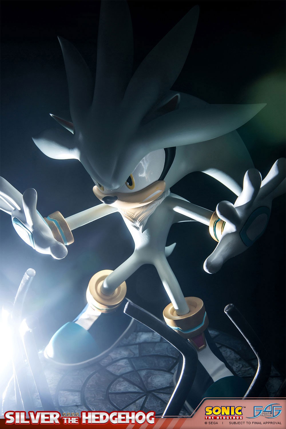 Sonic the Hedgehog - Silver the Hedgehog - Sonic the Hedgehog Modern - Exclusive Edition (First 4 Figures) photo 56