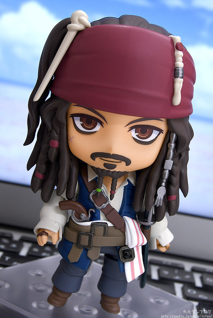 Pirates of the Caribbean: On Stranger Tides - Jack Sparrow - Nendoroid  (#1557) (Good Smile Company) photo 4