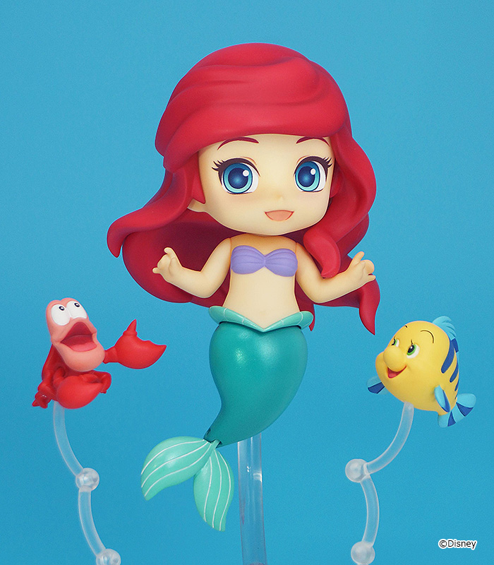 The Little Mermaid - Ariel - Flounder - Sebastian - Nendoroid  (#836) (Good Smile Company) photo 3