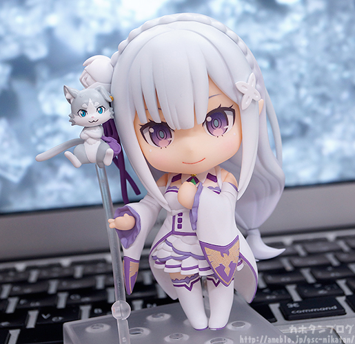 Re:Zero kara Hajimeru Isekai Seikatsu - Emilia - Puck - Nendoroid  (#751) (Good Smile Company) photo 7