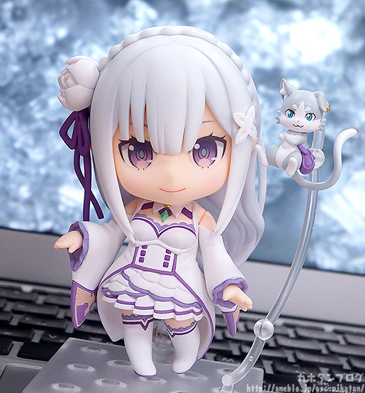 Re:Zero kara Hajimeru Isekai Seikatsu - Emilia - Puck - Nendoroid  (#751) (Good Smile Company) photo 8
