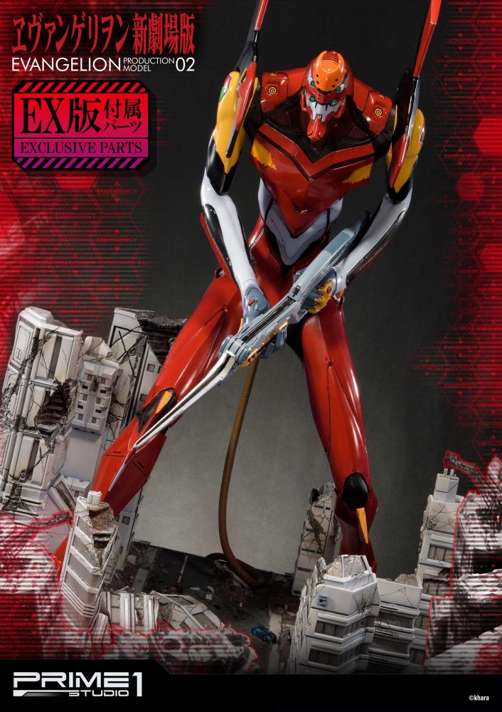 Evangelion Shin Gekijouban: Ha - EVA-02 - Ultimate Diorama Masterline (UDMEVA-02) (Prime 1 Studio) photo 15