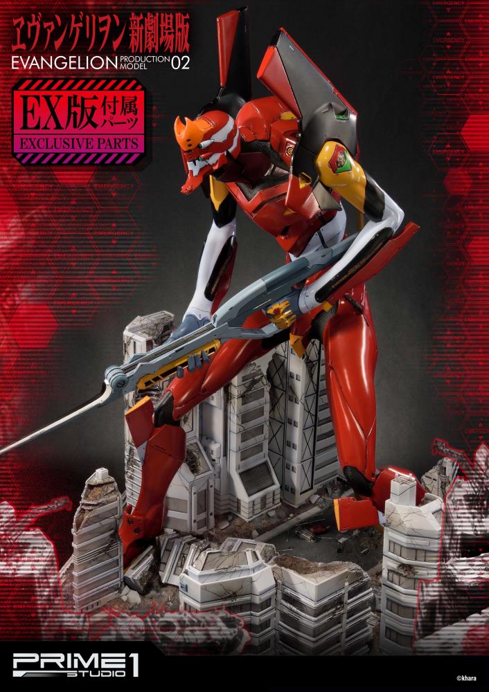 Evangelion Shin Gekijouban: Ha - EVA-02 - Ultimate Diorama Masterline (UDMEVA-02) (Prime 1 Studio) photo 16