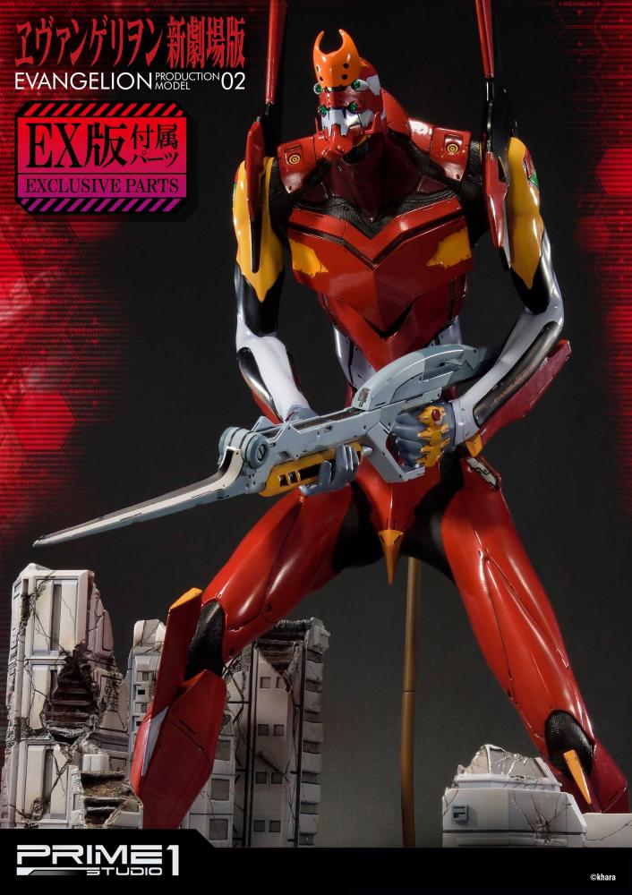 Evangelion Shin Gekijouban: Ha - EVA-02 - Ultimate Diorama Masterline (UDMEVA-02) (Prime 1 Studio) photo 17