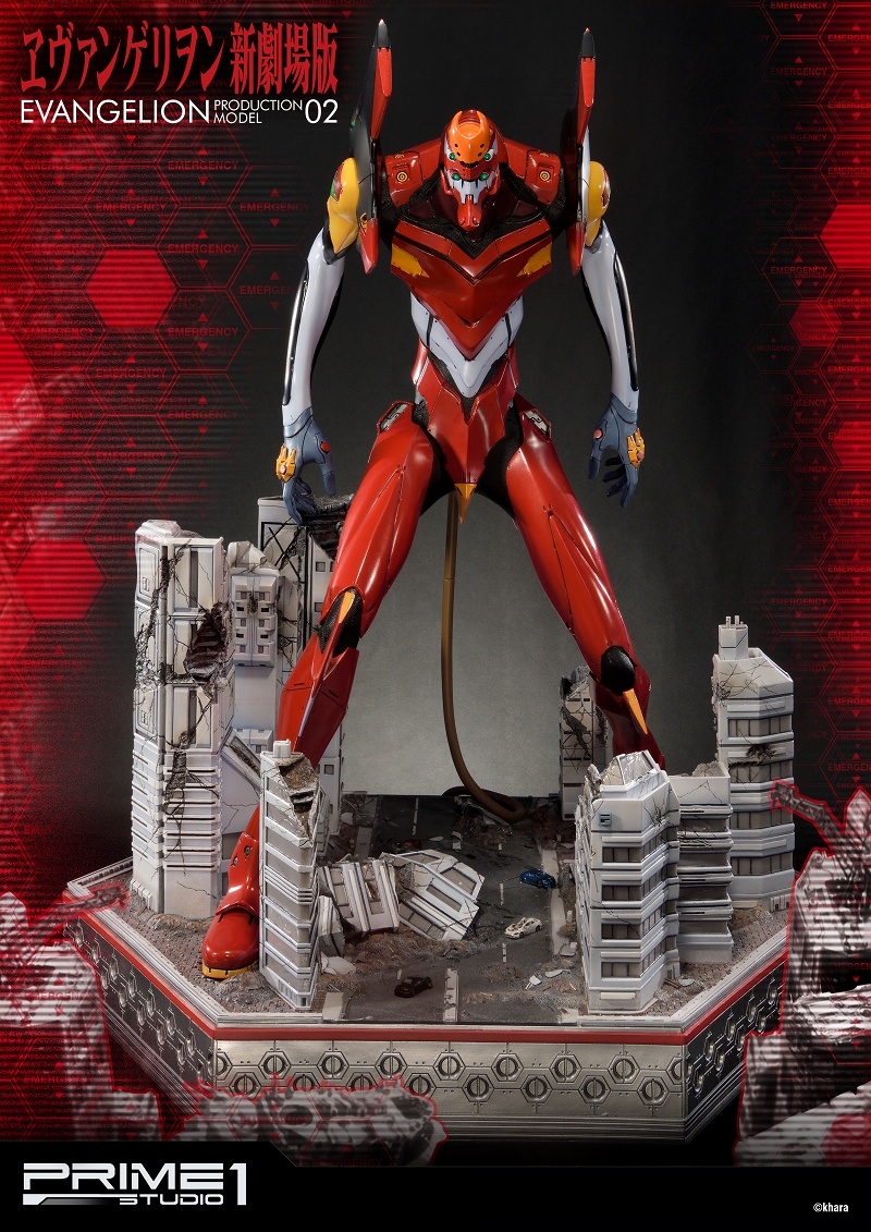 Evangelion Shin Gekijouban: Ha - EVA-02 - Ultimate Diorama Masterline (UDMEVA-02) (Prime 1 Studio) photo 21