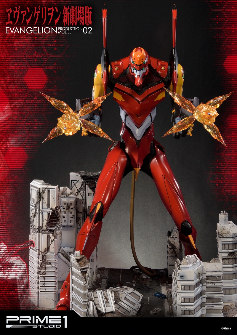 Evangelion Shin Gekijouban: Ha - EVA-02 - Ultimate Diorama Masterline (UDMEVA-02) (Prime 1 Studio) photo 22