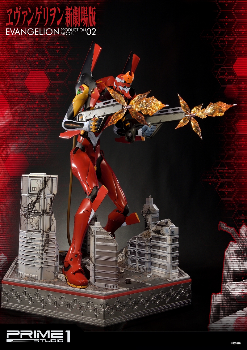 Evangelion Shin Gekijouban: Ha - EVA-02 - Ultimate Diorama Masterline (UDMEVA-02) (Prime 1 Studio) photo 23