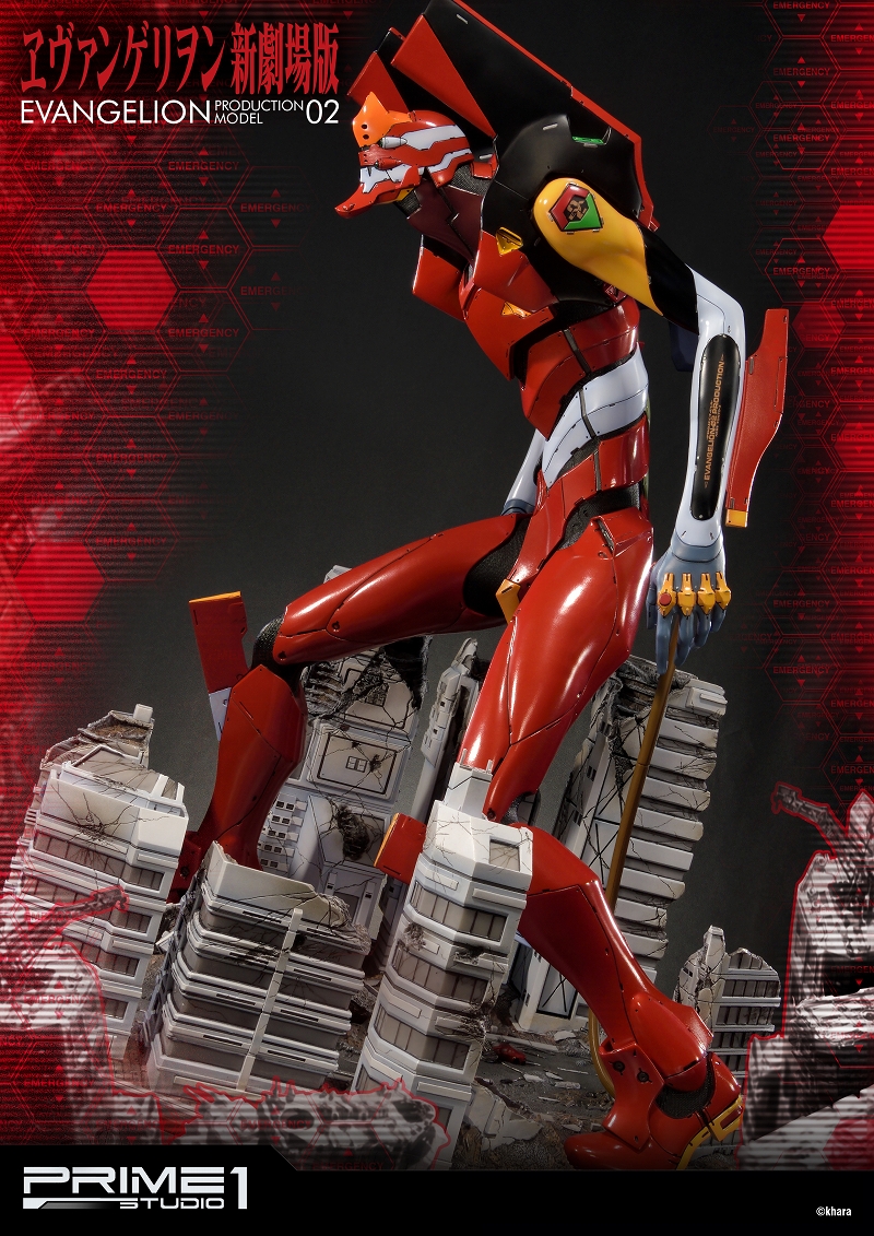 Evangelion Shin Gekijouban: Ha - EVA-02 - Ultimate Diorama Masterline (UDMEVA-02) (Prime 1 Studio) photo 33
