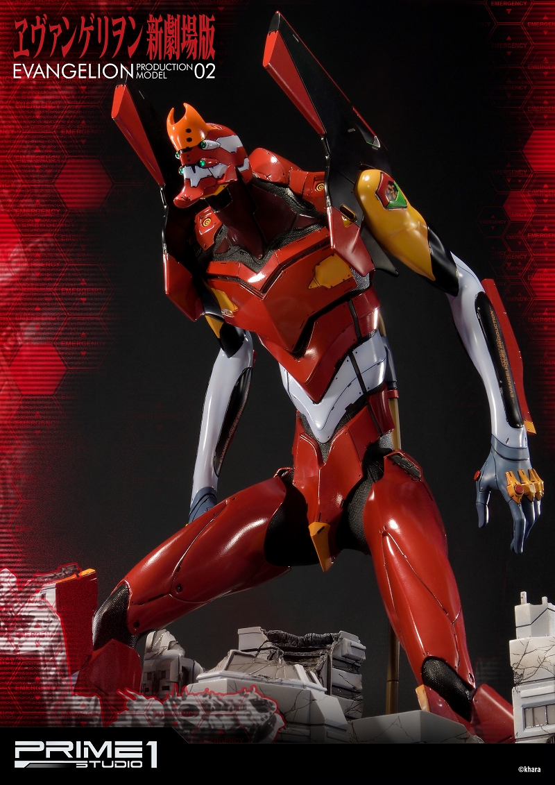 Evangelion Shin Gekijouban: Ha - EVA-02 - Ultimate Diorama Masterline (UDMEVA-02) (Prime 1 Studio) photo 34