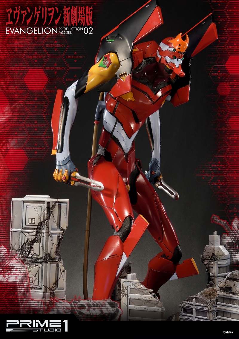 Evangelion Shin Gekijouban: Ha - EVA-02 - Ultimate Diorama Masterline (UDMEVA-02) (Prime 1 Studio) photo 39