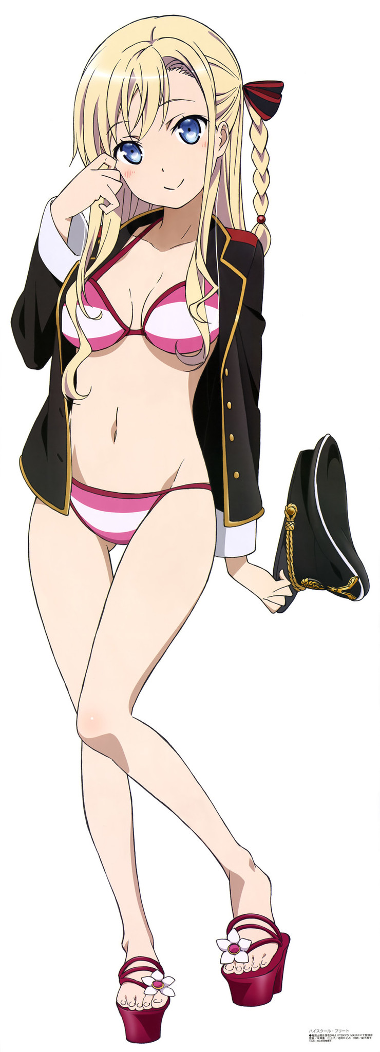 High School Fleet - Wilhelmina Braunschweig Ingenohl Friedeburg - 1/8 - Swimsuit Ver. (Good Smile Company) photo 16