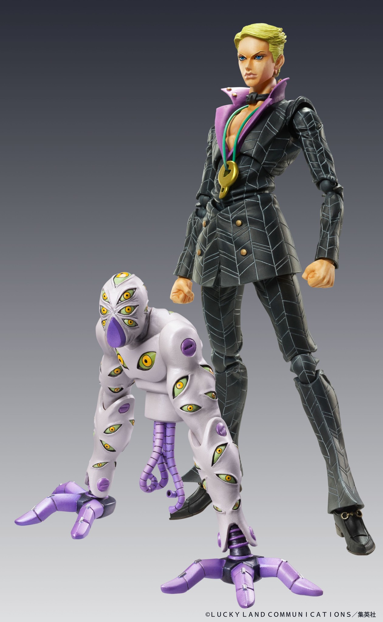 Jojo no Kimyou na Bouken - Ougon no Kaze - Prosciutto - Super Action Statue (Medicos Entertainment)