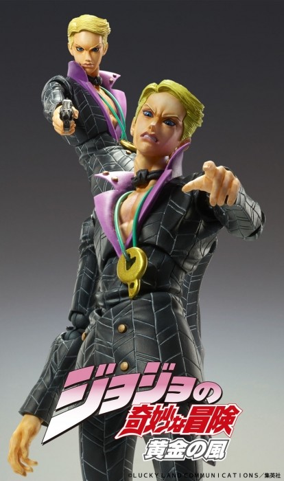 Jojo no Kimyou na Bouken - Ougon no Kaze - Prosciutto - Super Action Statue (Medicos Entertainment) photo 2