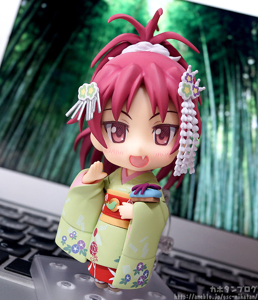 Gekijouban Mahou Shoujo Madoka★Magica - Sakura Kyouko - Nendoroid (#868) - Maiko ver. (Good Smile Company) photo 3