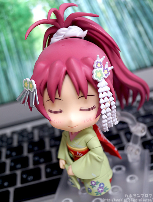 Gekijouban Mahou Shoujo Madoka★Magica - Sakura Kyouko - Nendoroid (#868) - Maiko ver. (Good Smile Company) photo 4