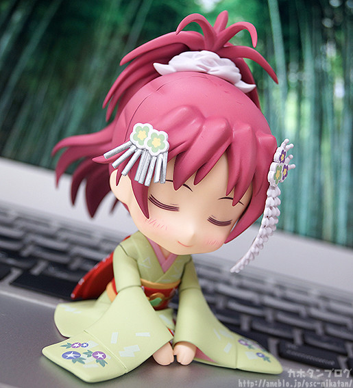 Gekijouban Mahou Shoujo Madoka★Magica - Sakura Kyouko - Nendoroid (#868) - Maiko ver. (Good Smile Company) photo 7