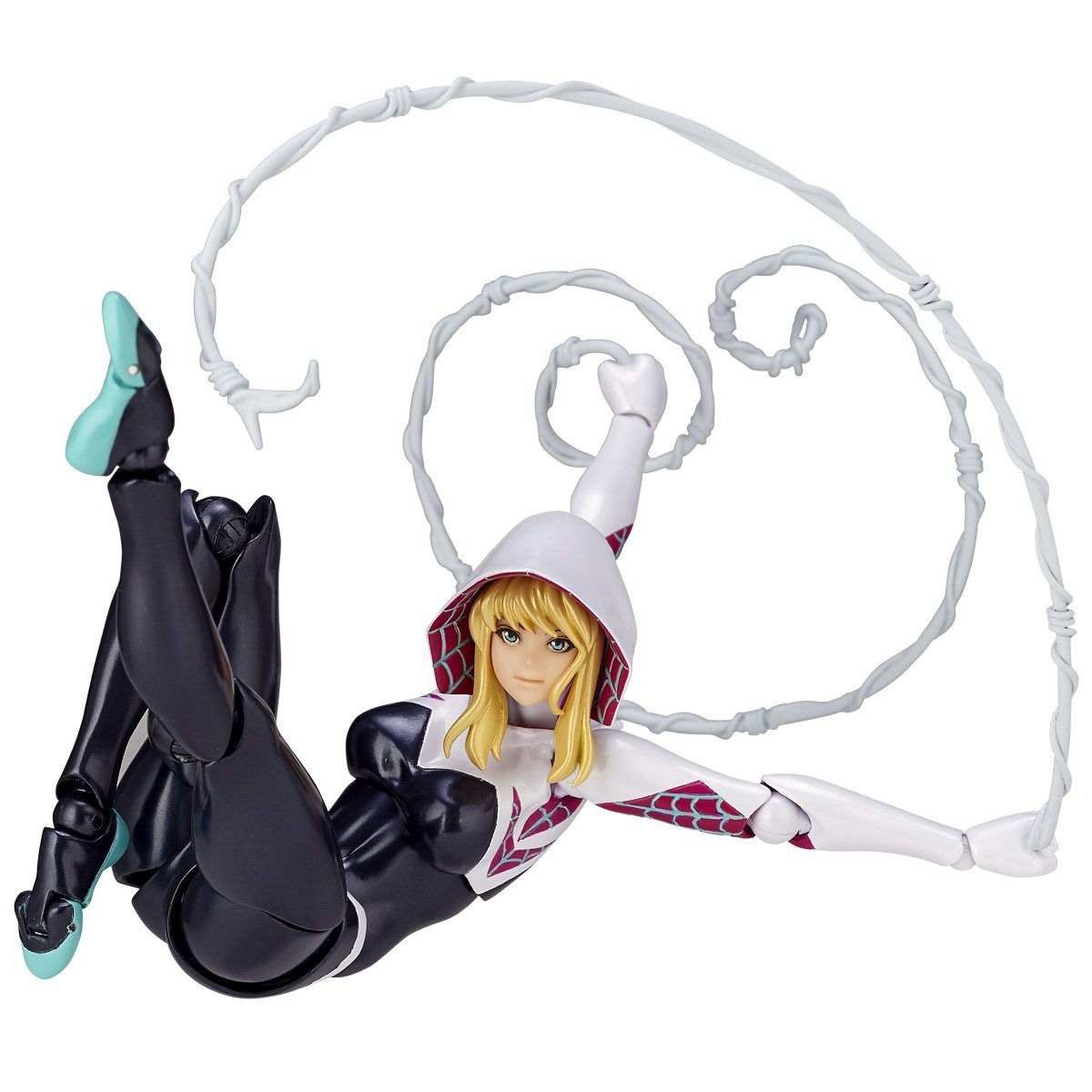 Spider-Gwen - Ghost-Spider - Gwen Stacy - Amazing Yamaguchi  (No.004) - Revoltech (Kaiyodo) photo 7