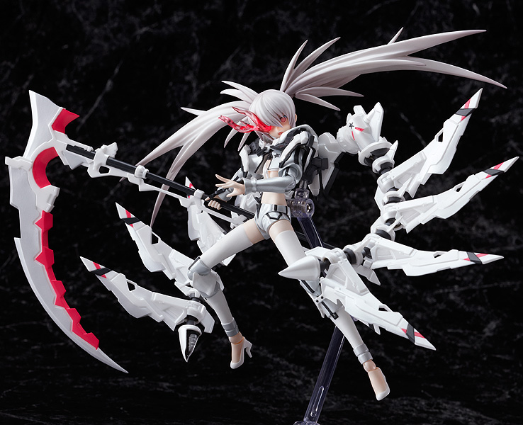 Black ★ Rock Shooter - The Game - White ★ Rock Shooter - Figma (SP-033) (Max Factory) photo 3