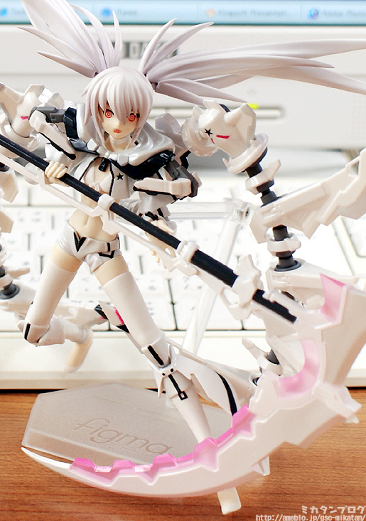 Black ★ Rock Shooter - The Game - White ★ Rock Shooter - Figma (SP-033) (Max Factory) photo 7