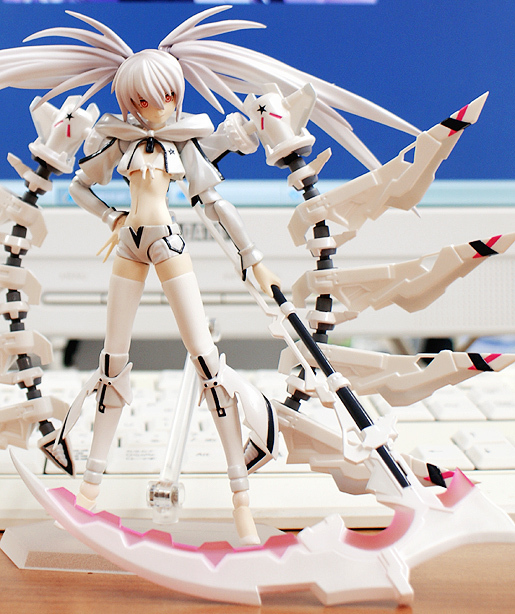 Black ★ Rock Shooter - The Game - White ★ Rock Shooter - Figma (SP-033) (Max Factory) photo 8