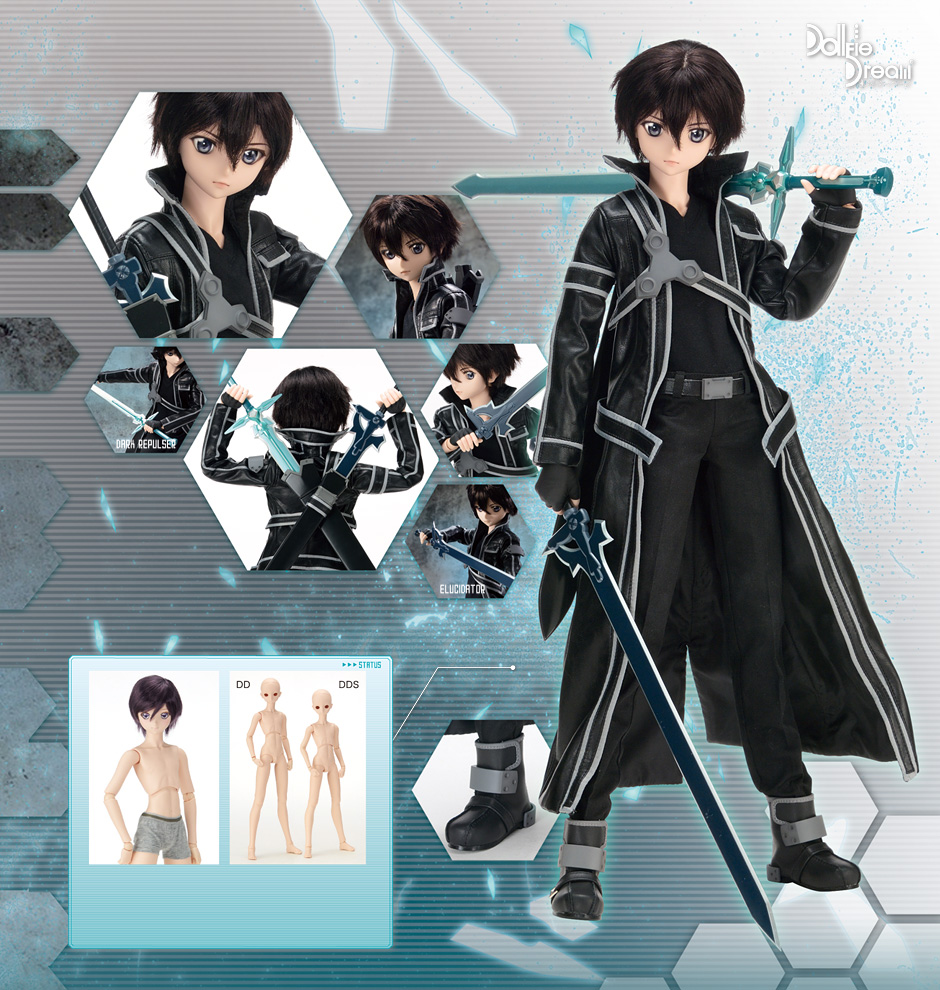 Sword Art Online - Kirito - Dollfie Dream - 1/3 (Volks) photo 3