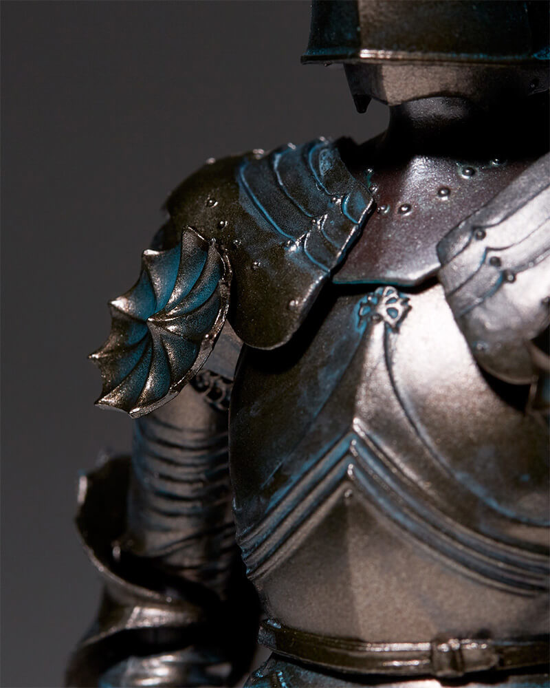 KT Project (KT-020) - Revoltech - 15th Century Gothic Field Armor - Bronze (Kaiyodo) photo 3