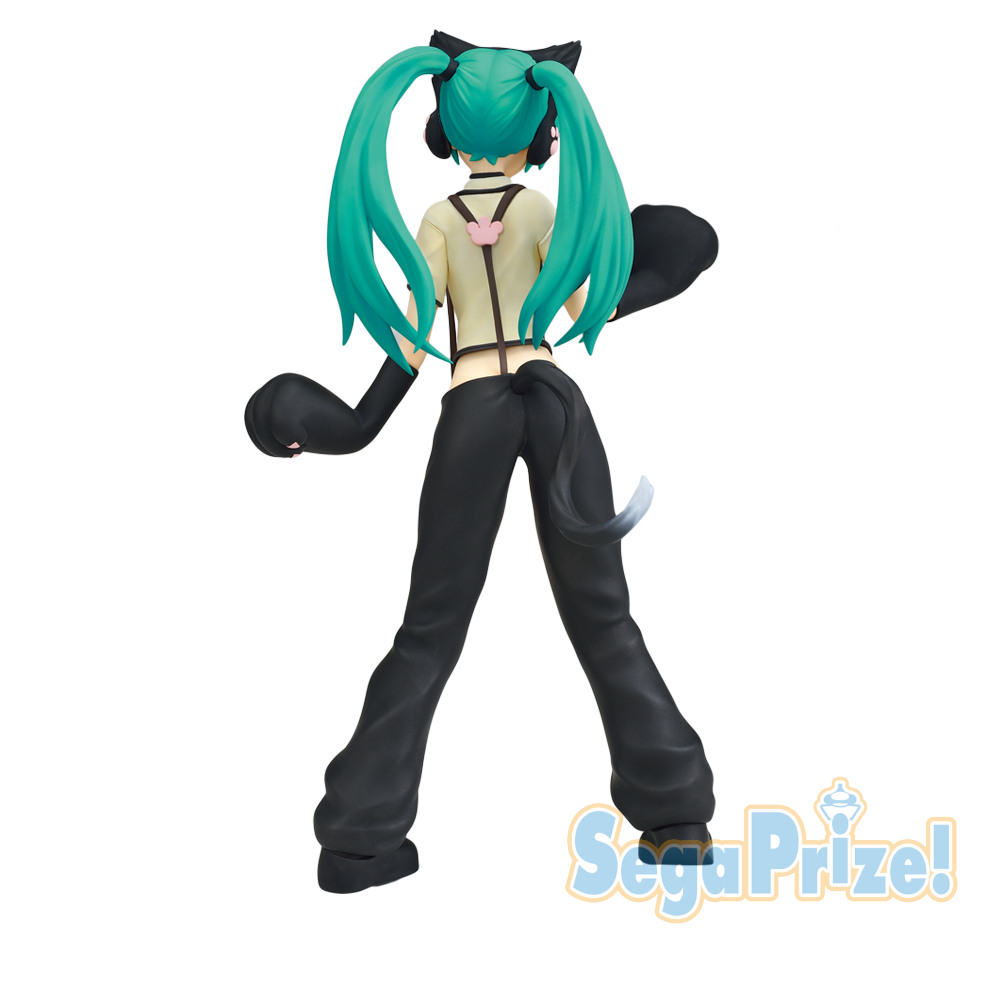 Hatsune Miku -Project DIVA- Arcade Future Tone - Hatsune Miku - SPM Figure - Nyanko (SEGA) photo 4