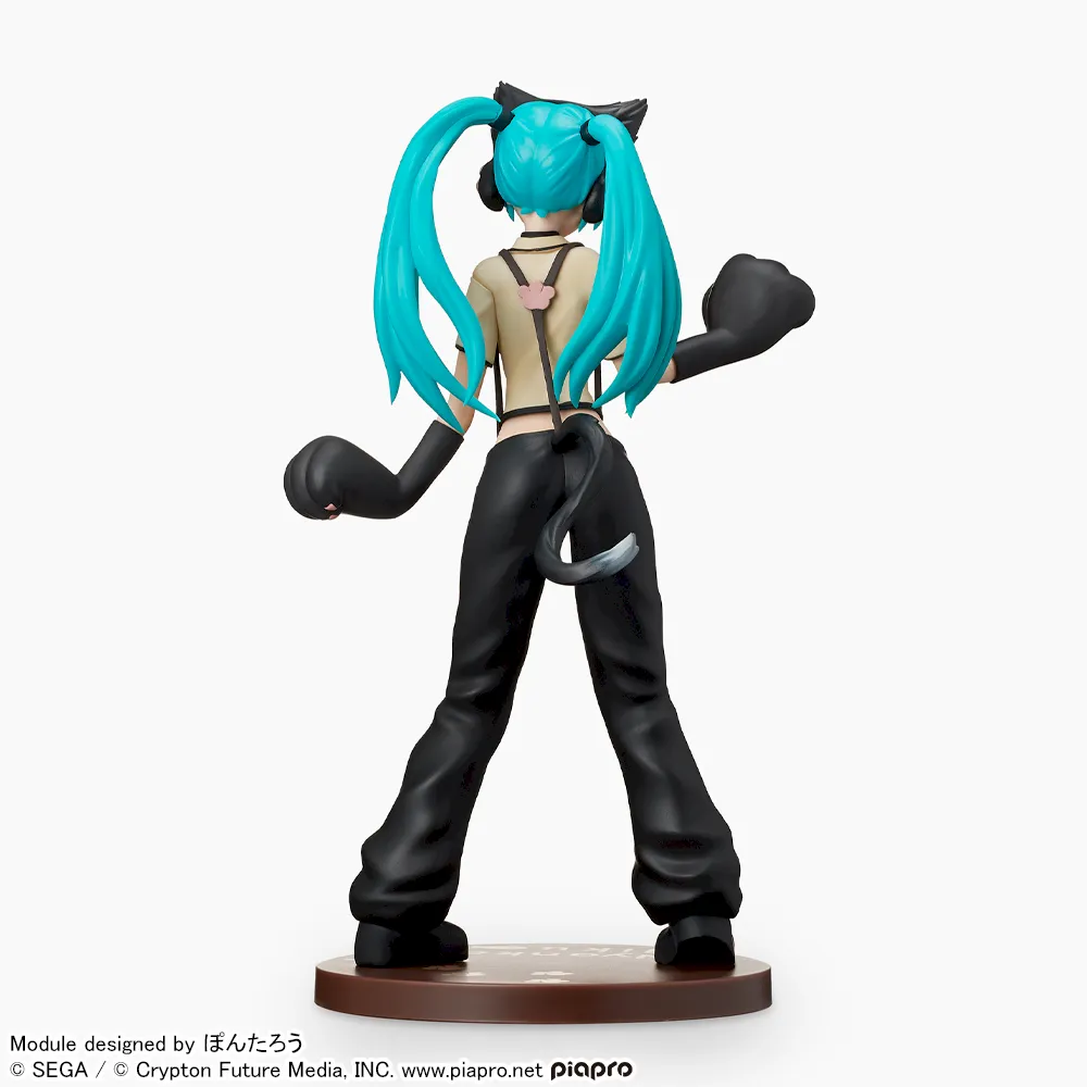 Hatsune Miku -Project DIVA- Arcade Future Tone - Hatsune Miku - SPM Figure - Nyanko (SEGA) photo 7