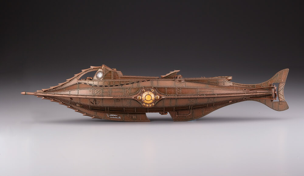 20000 Leagues Under the Sea - Nautilus - Figure Complex Movie Revo (No.007) - Revoltech (Kaiyodo) photo 6