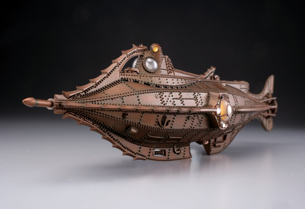 20000 Leagues Under the Sea - Nautilus - Figure Complex Movie Revo (No.007) - Revoltech (Kaiyodo) photo 7
