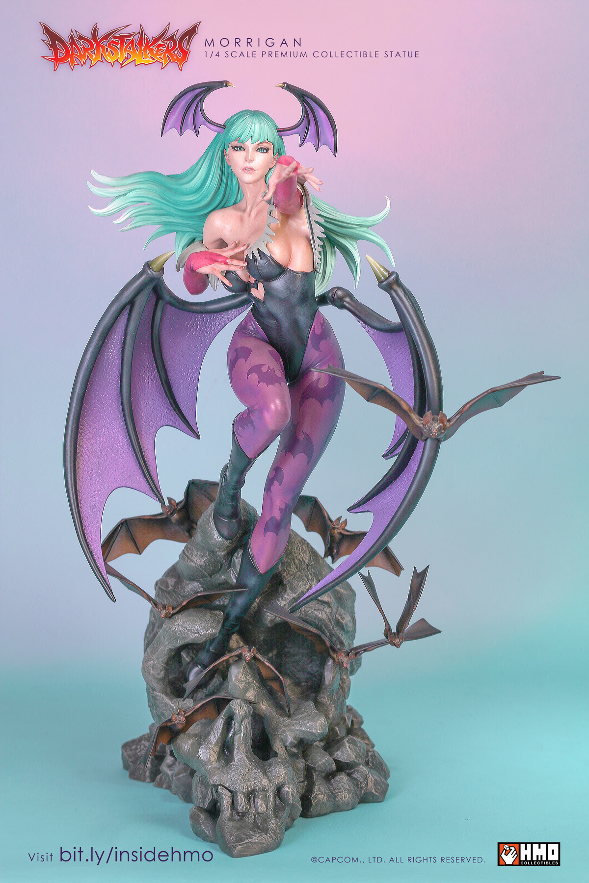 Vampire Resurrection - Morrigan Aensland - Gaming Legends - 1/4 (Hand Made Object) photo 3